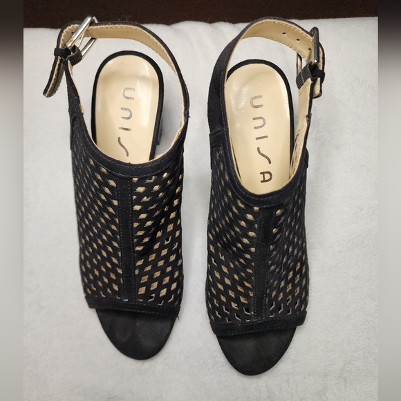 Unisa Black Sandal Heel - Picture 3 of 4